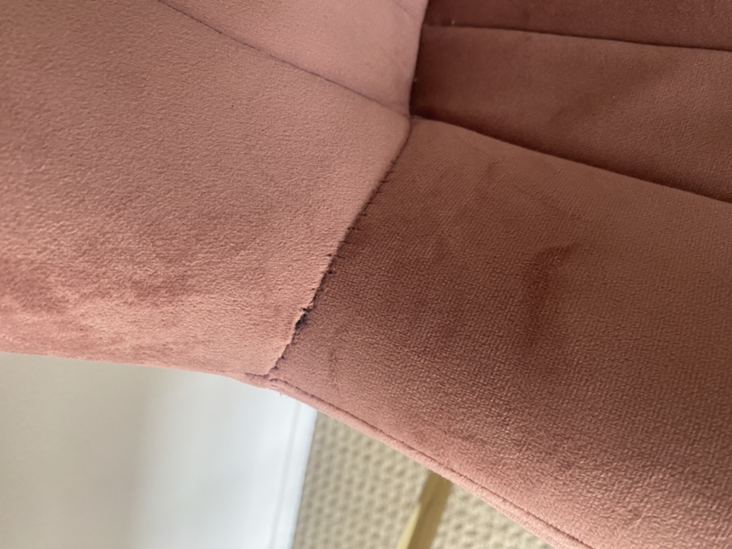 Pink Velvet Dining Chairs - photo 3