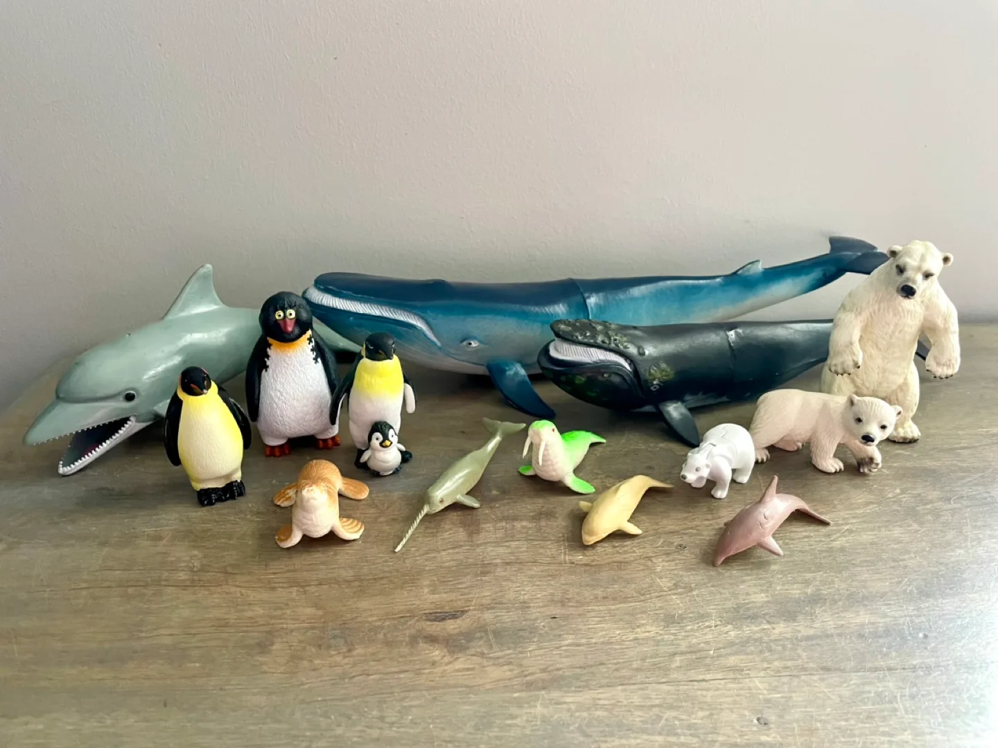 Arctic Animal Toy Figure Bundle thumbnail