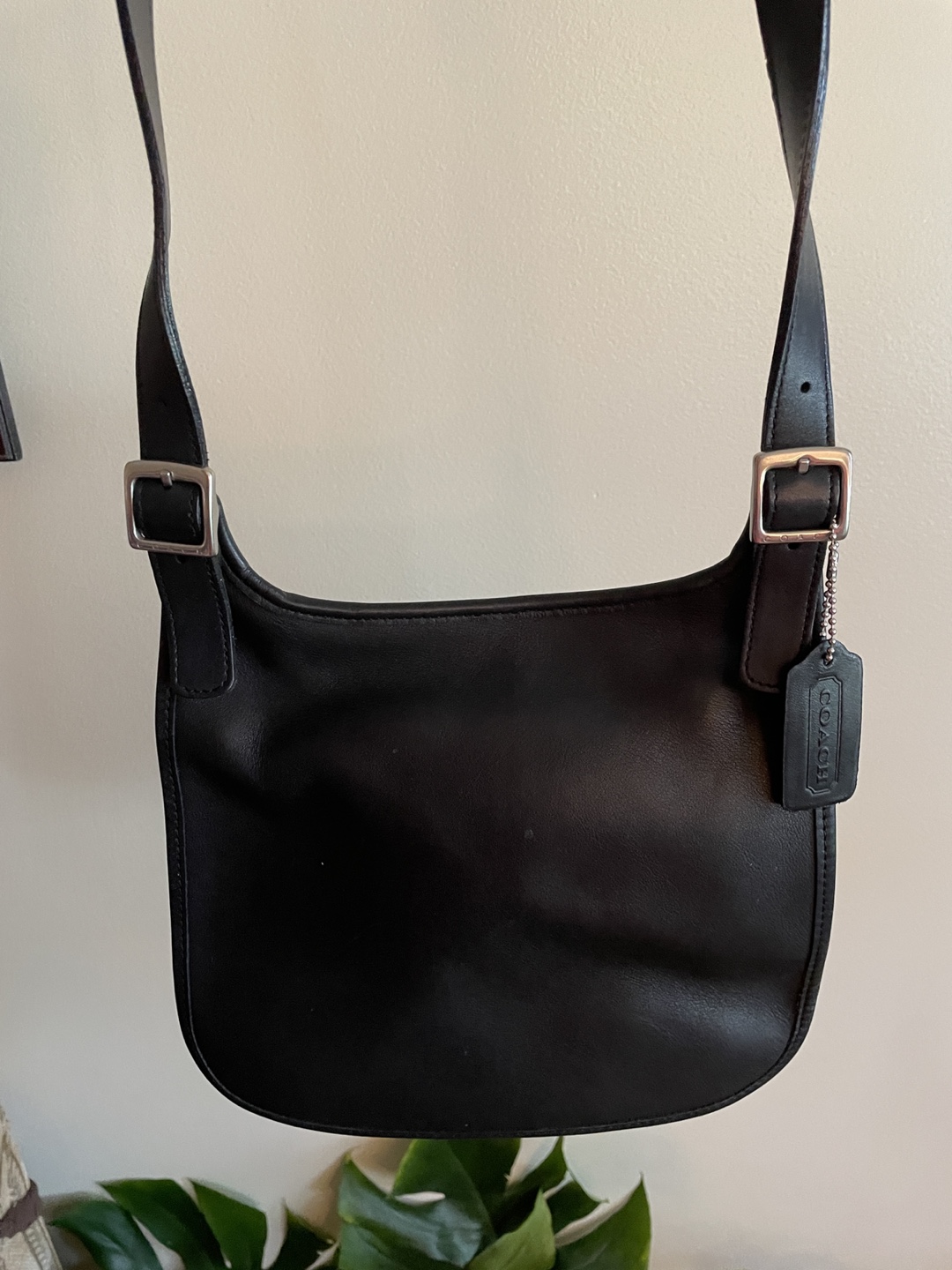 Vintage Coach Leather Crossbody Bag