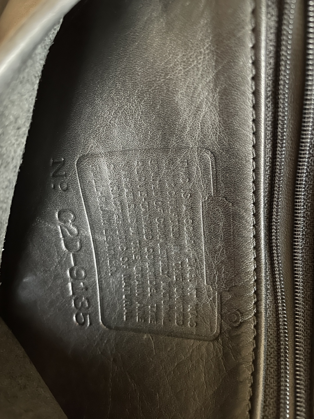 Vintage Coach Leather Crossbody Bag - photo 5