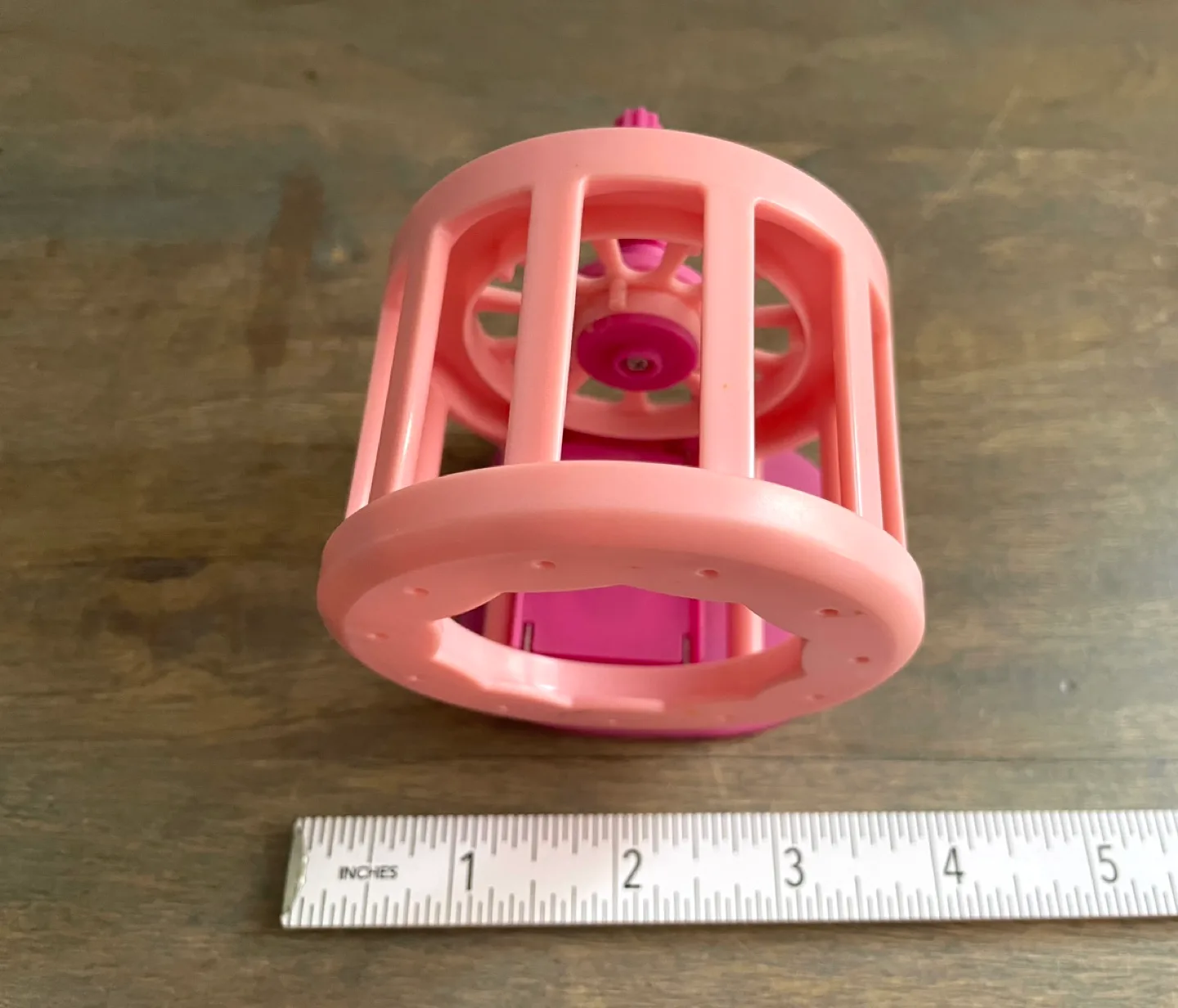 Littlest Pet Shop TOY Spinning Hamster Wheel Lovin Pet Playhouse image indicator(4)