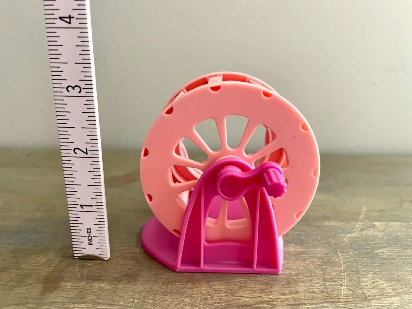 Littlest Pet Shop TOY Spinning Hamster Wheel Lovin Pet Playhouse image indicator(3)