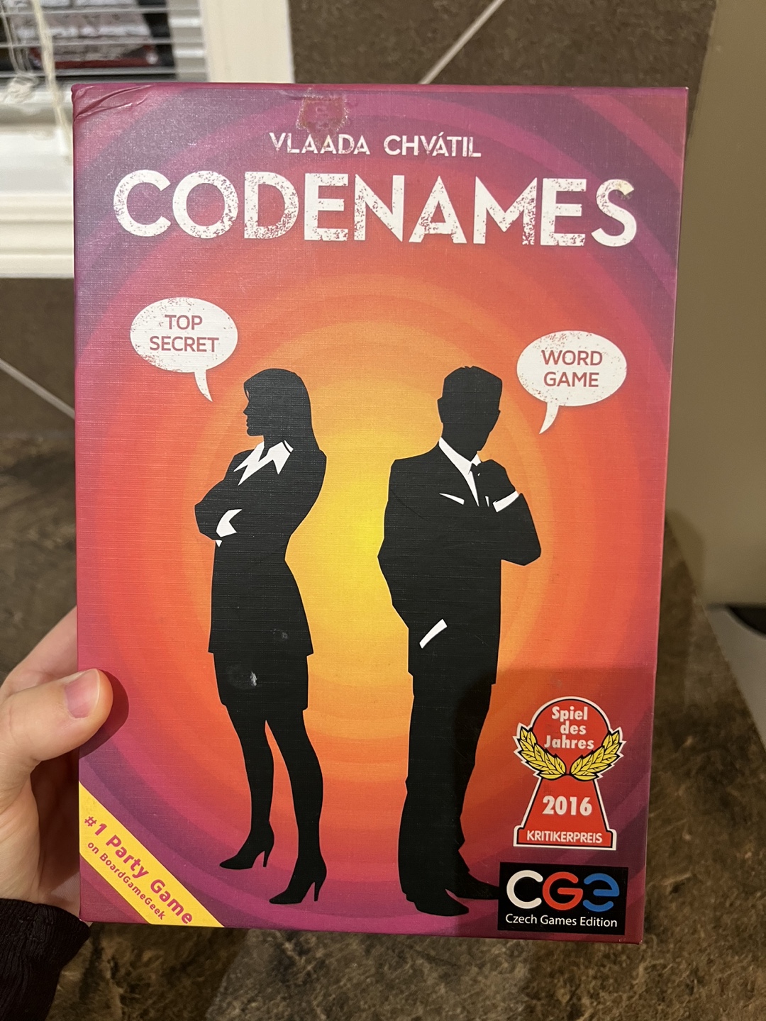 Codenames Board Game
