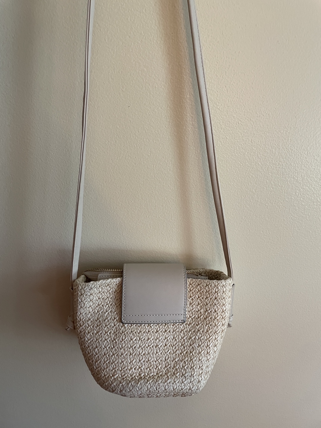 Straw Crossbody Bag - photo 3