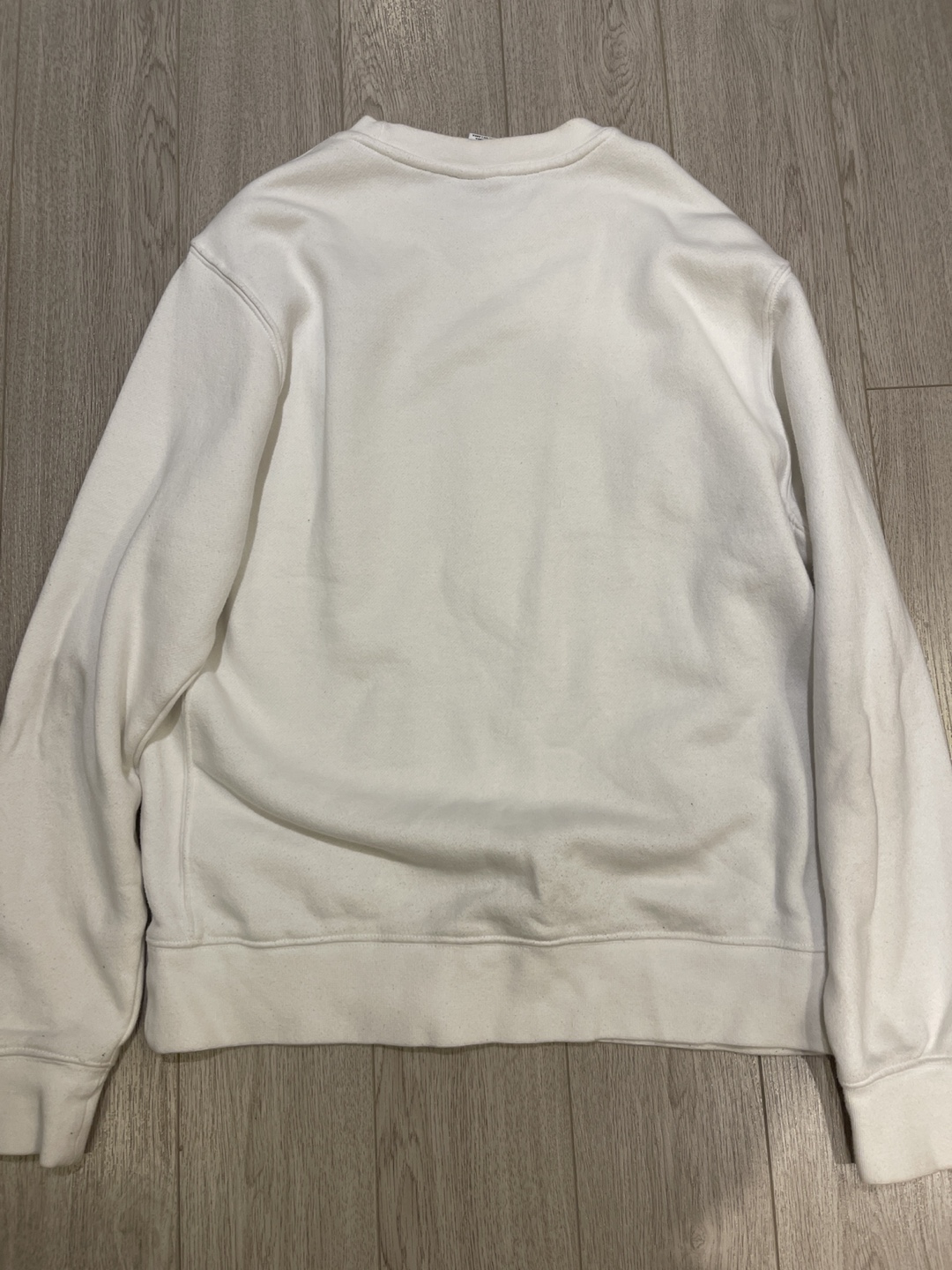Nike White Crew Neck Sweatshirt - photo 2