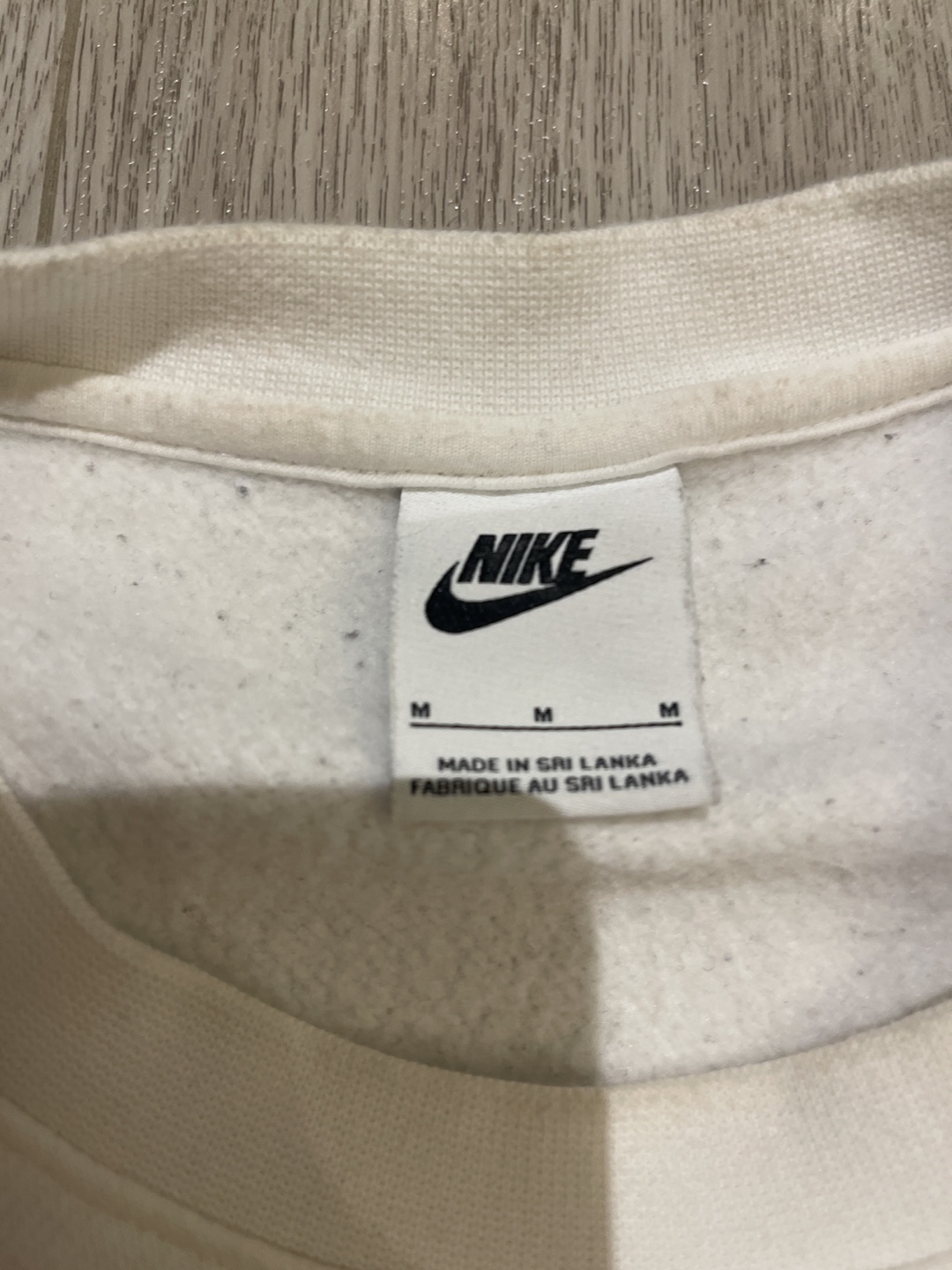 Nike White Crew Neck Sweatshirt - photo 3