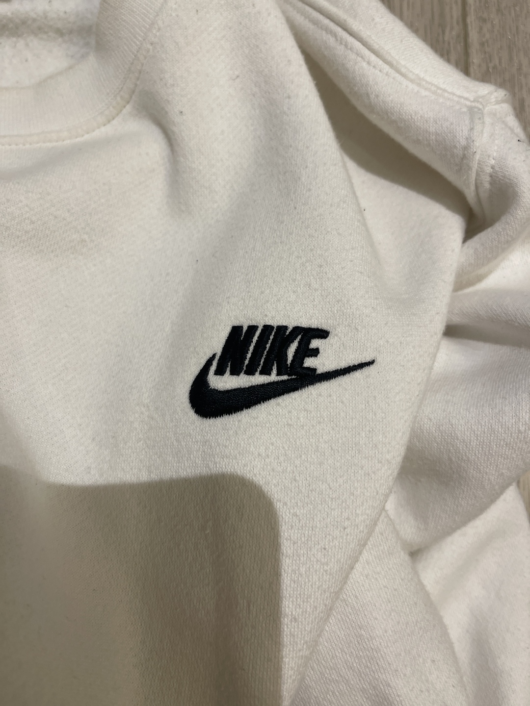 Nike White Crew Neck Sweatshirt - photo 4