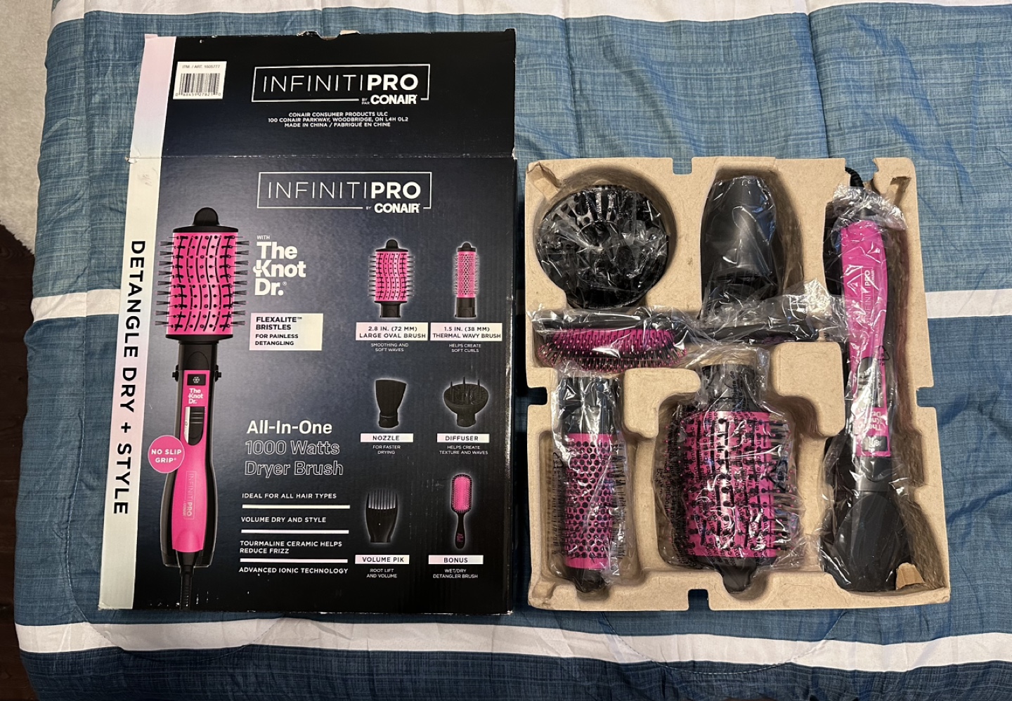 Infiniti Pro by Conair All-in-One 1000 Watts Dryer Brush - photo 4