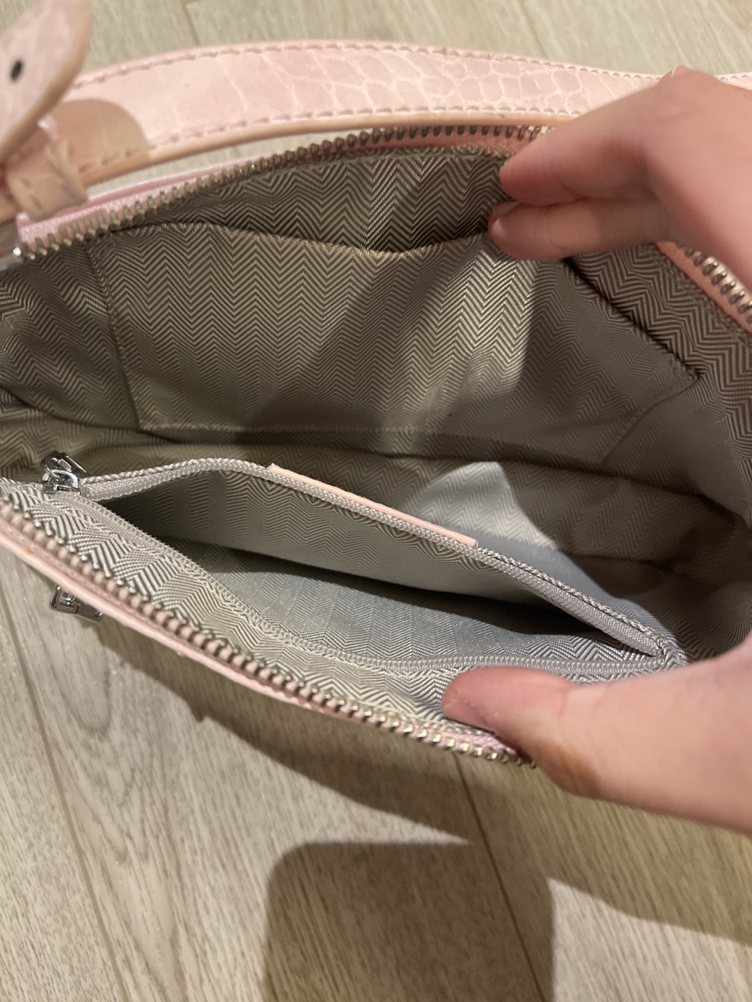 Pink Chain Strap shoulder Bag - photo 3