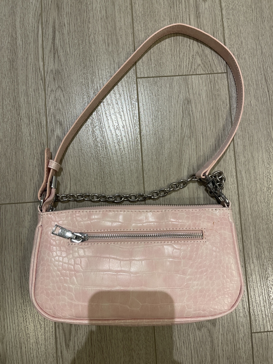 Pink Chain Strap shoulder Bag - photo 2