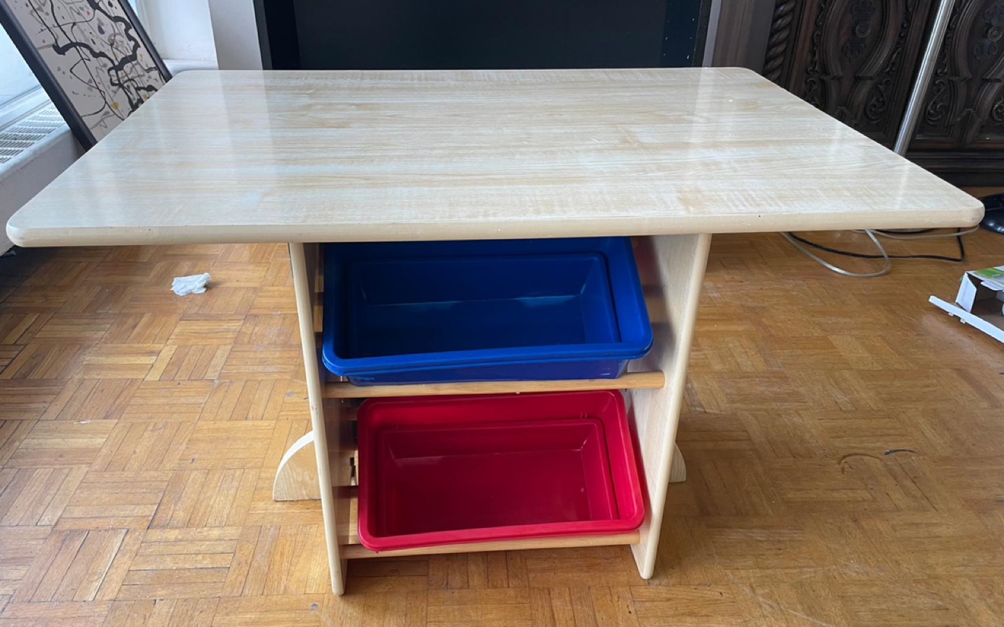 Kids Table with Storage
