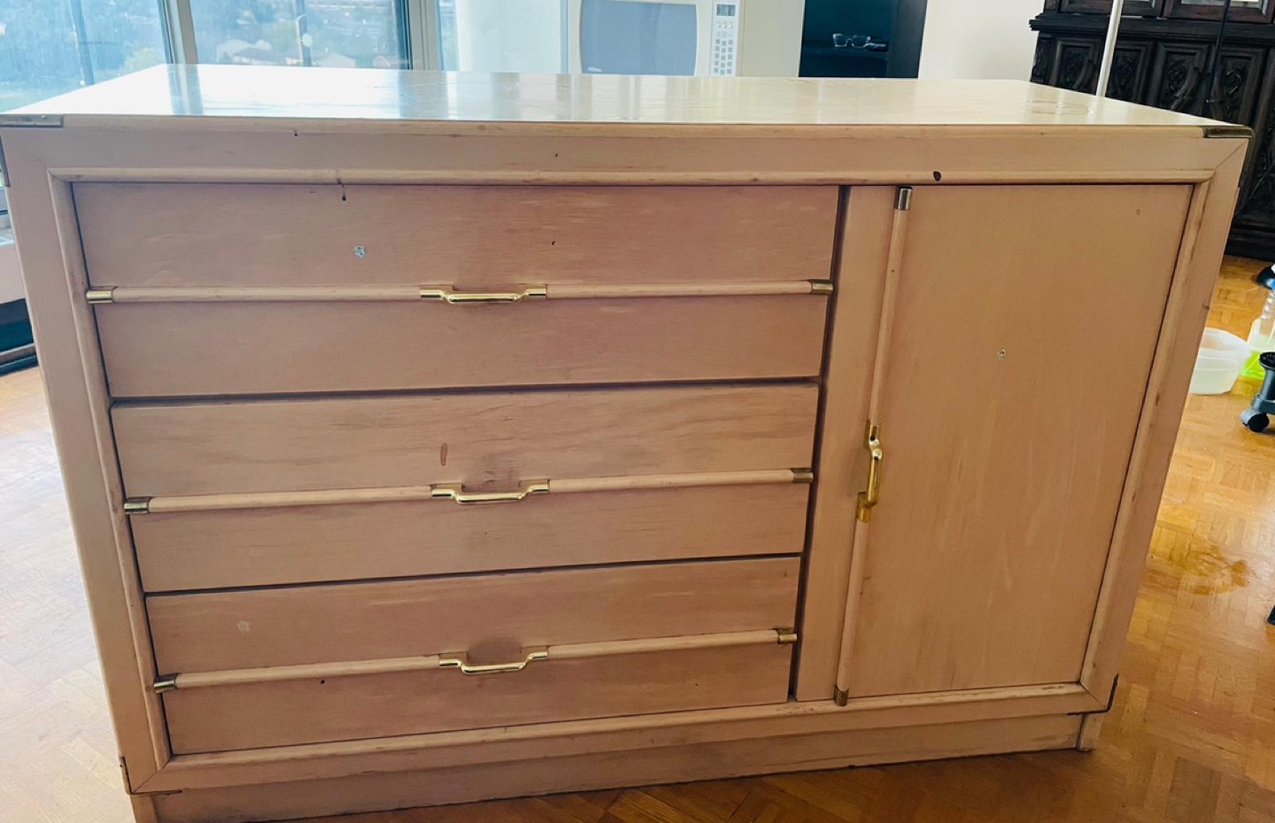 Wooden Cabinet with Drawers