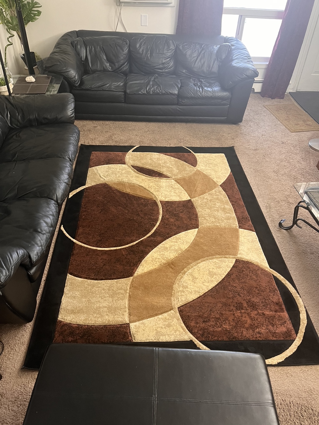 Modern Abstract Area Rug - photo 3