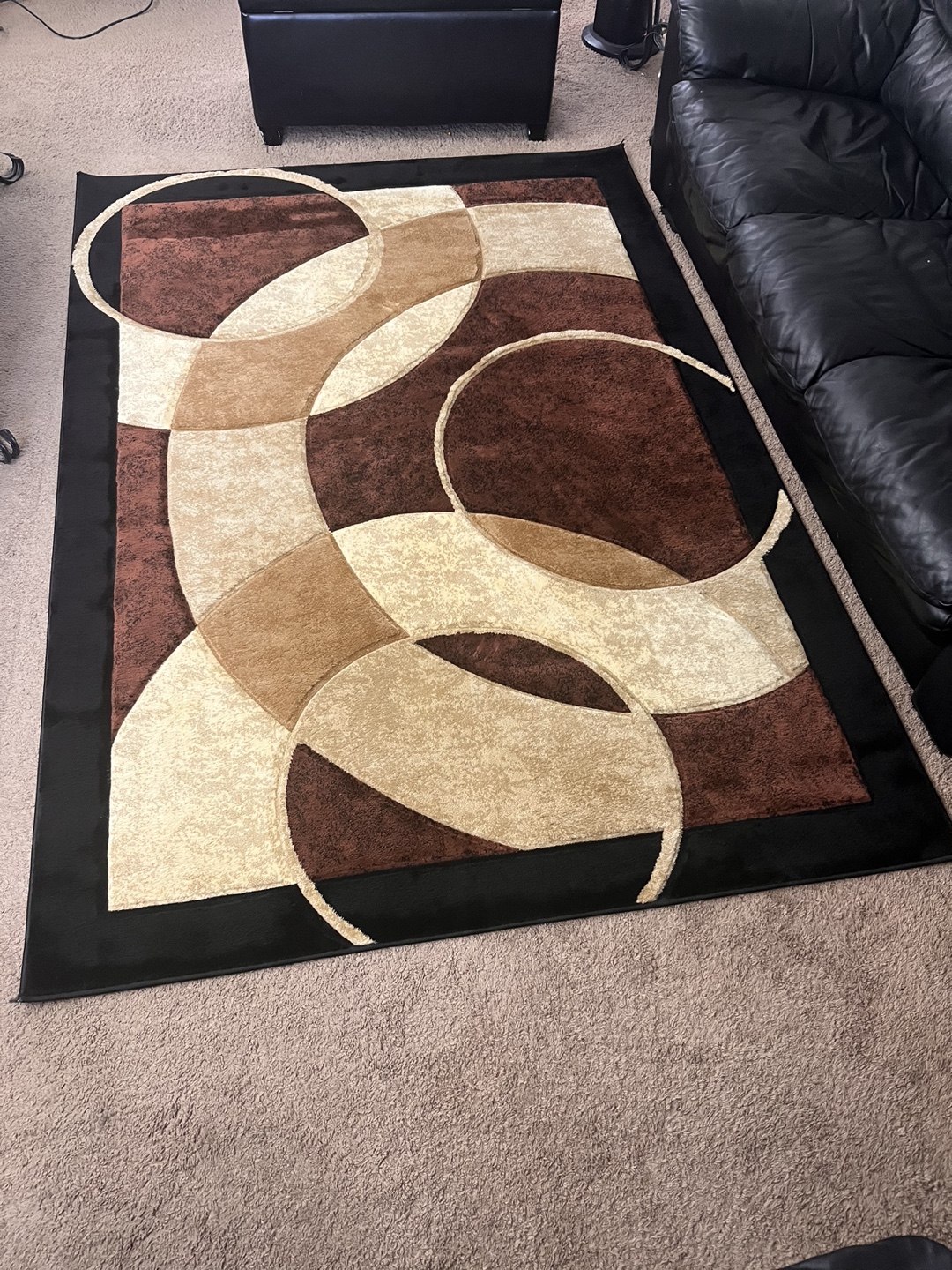 Modern Abstract Area Rug - photo 2