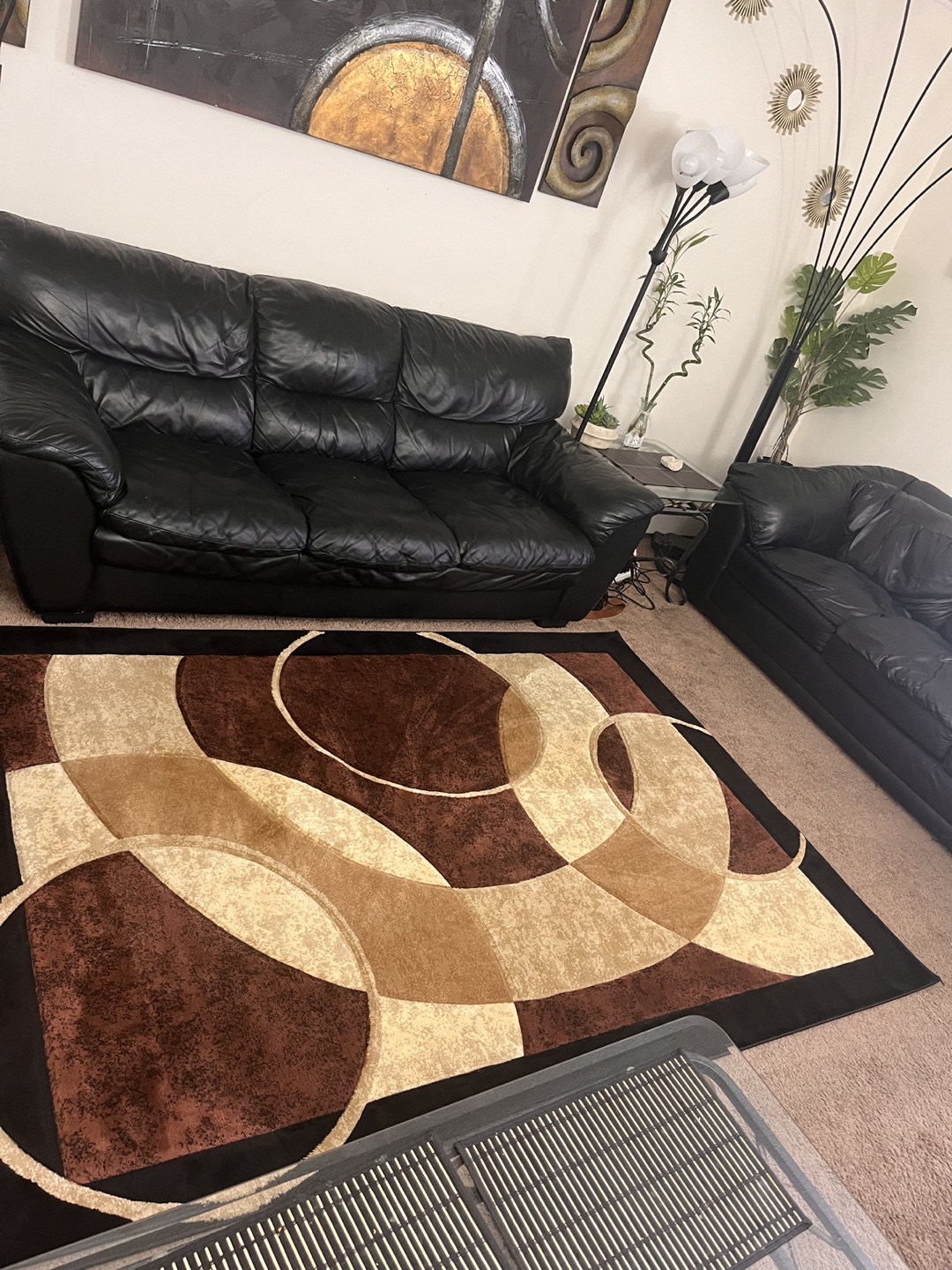 Modern Abstract Area Rug - photo 4