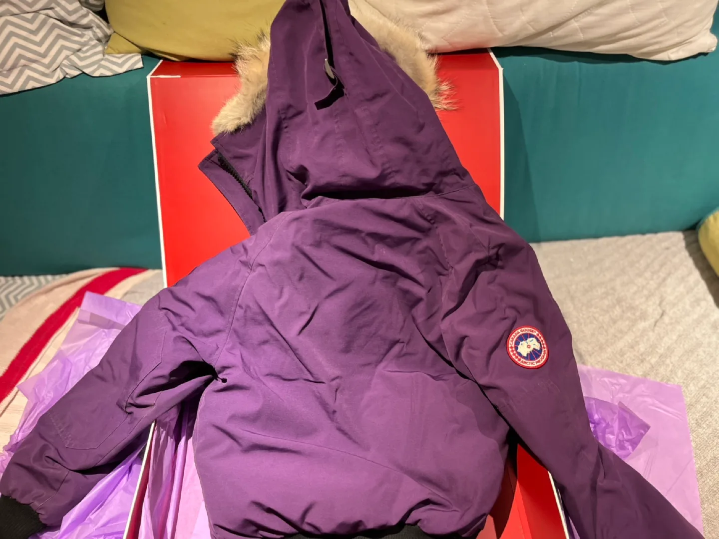 Canada Goose Chilliwack Bomber Jacket - Purple image indicator(5)