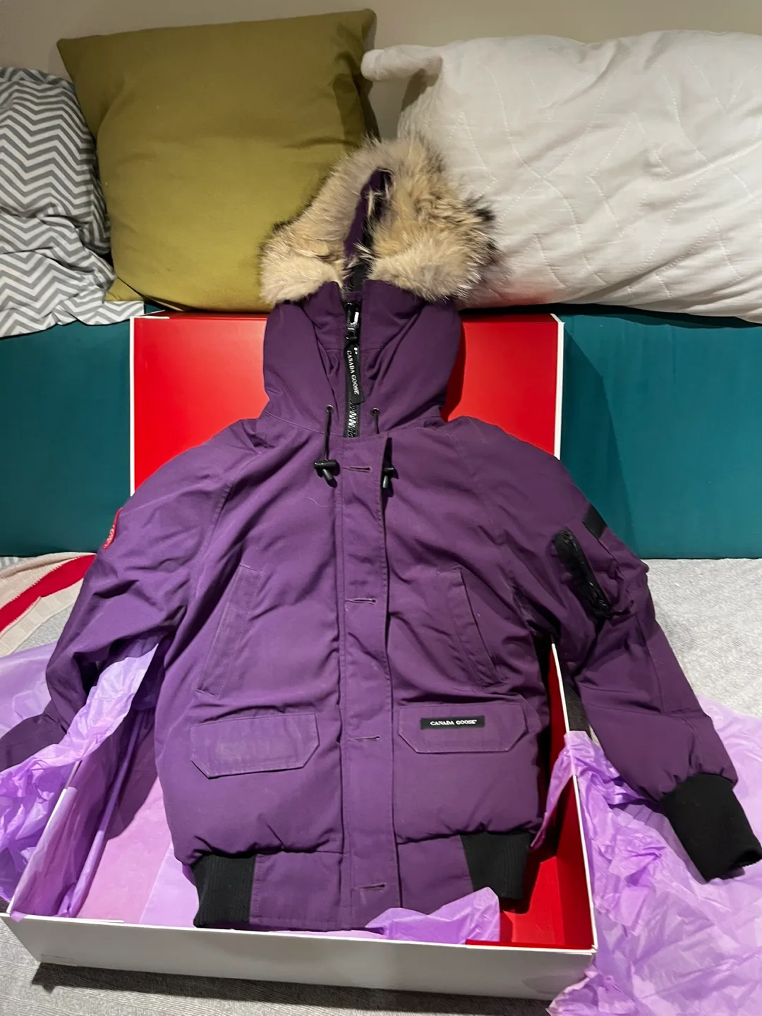 Canada Goose Chilliwack Bomber Jacket - Purple image indicator(3)