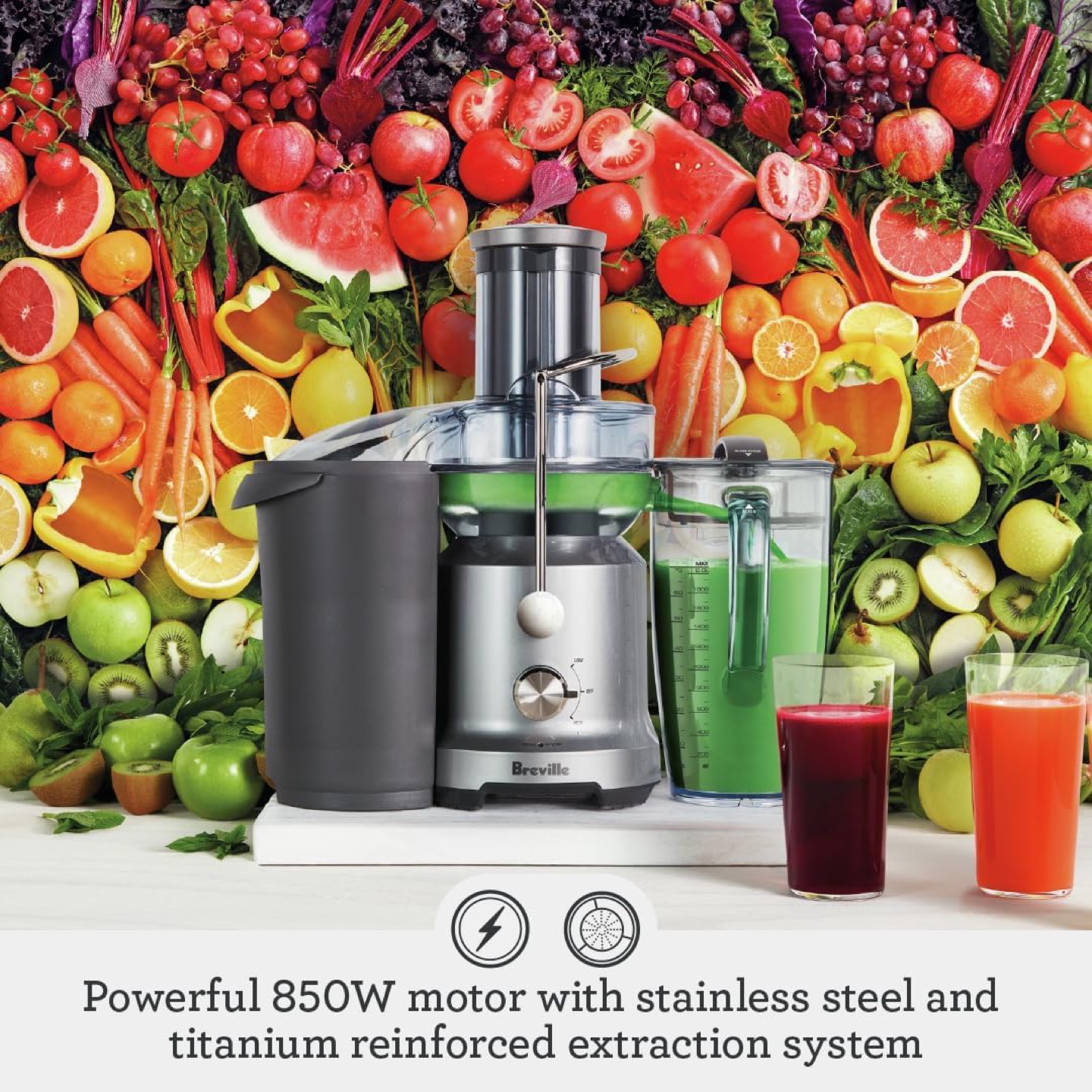 Breville Juice Fountain Cold Press Juicer - photo 3