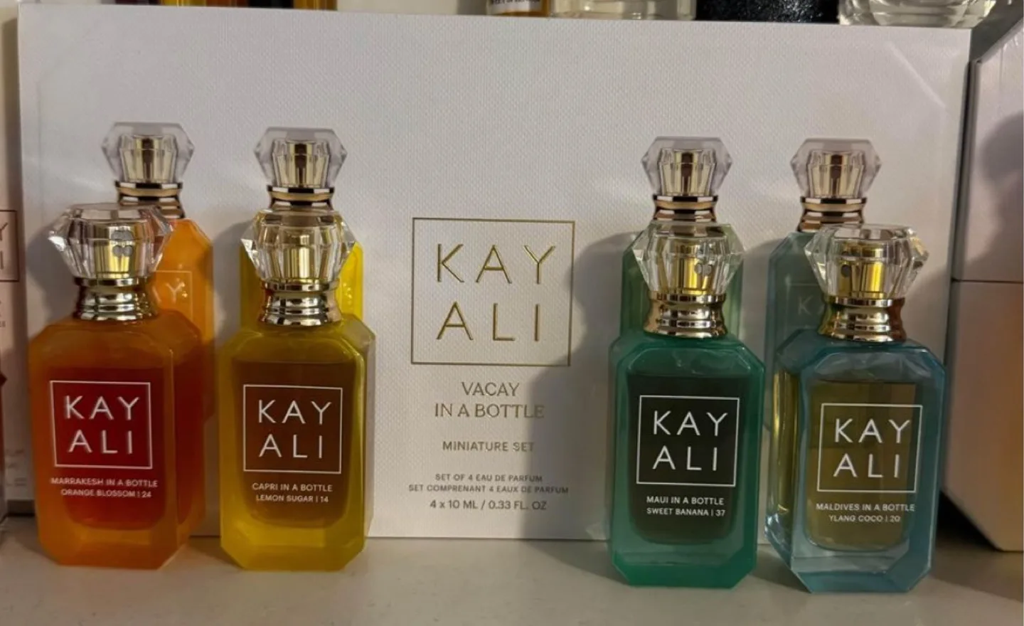 MUST GO! Kayali Vacay In A Bottle Perfume Set thumbnail