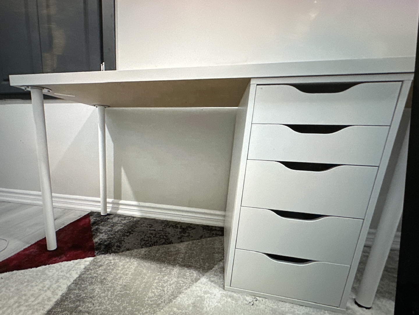 IKEA White Desk (Price Negotiable)