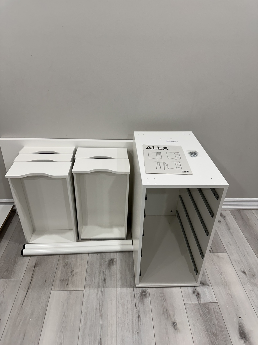 IKEA White Desk (Price Negotiable) - photo 3