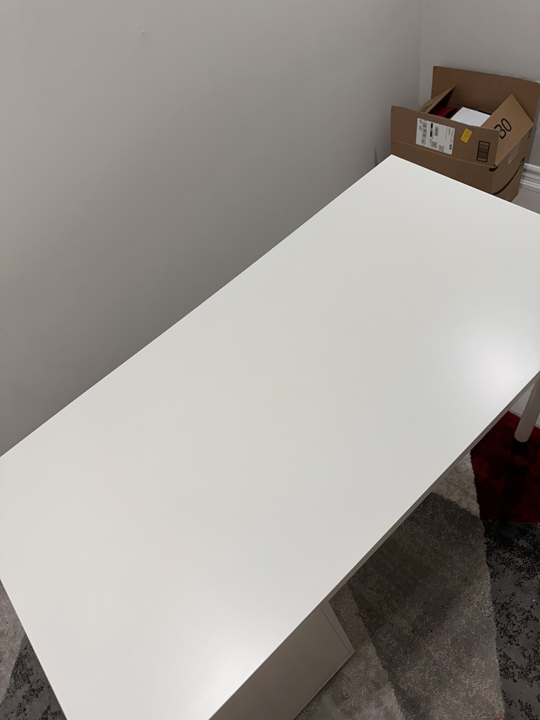 IKEA White Desk (Price Negotiable) - photo 5