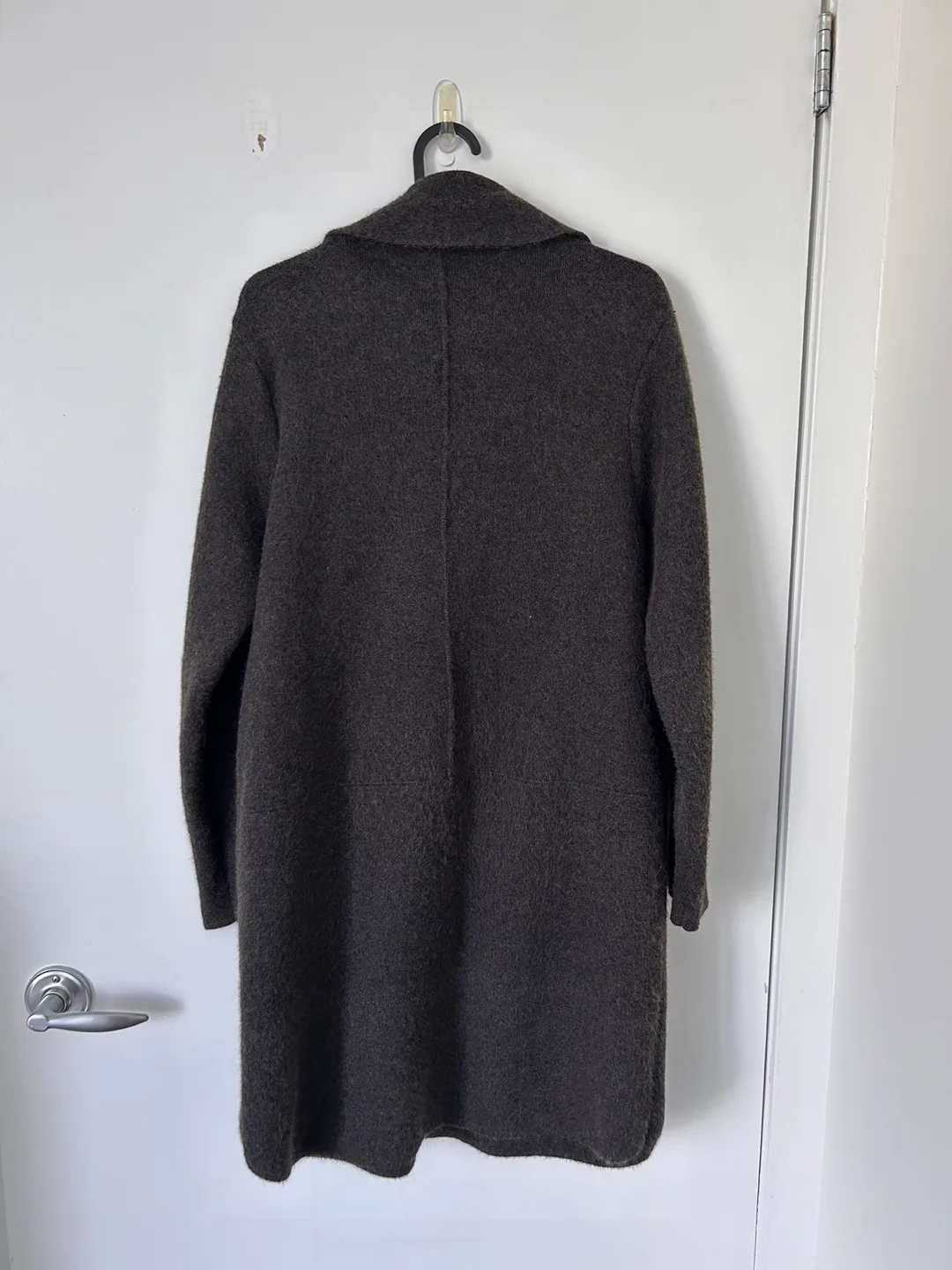 Grey Long Coat (Small) image indicator(4)