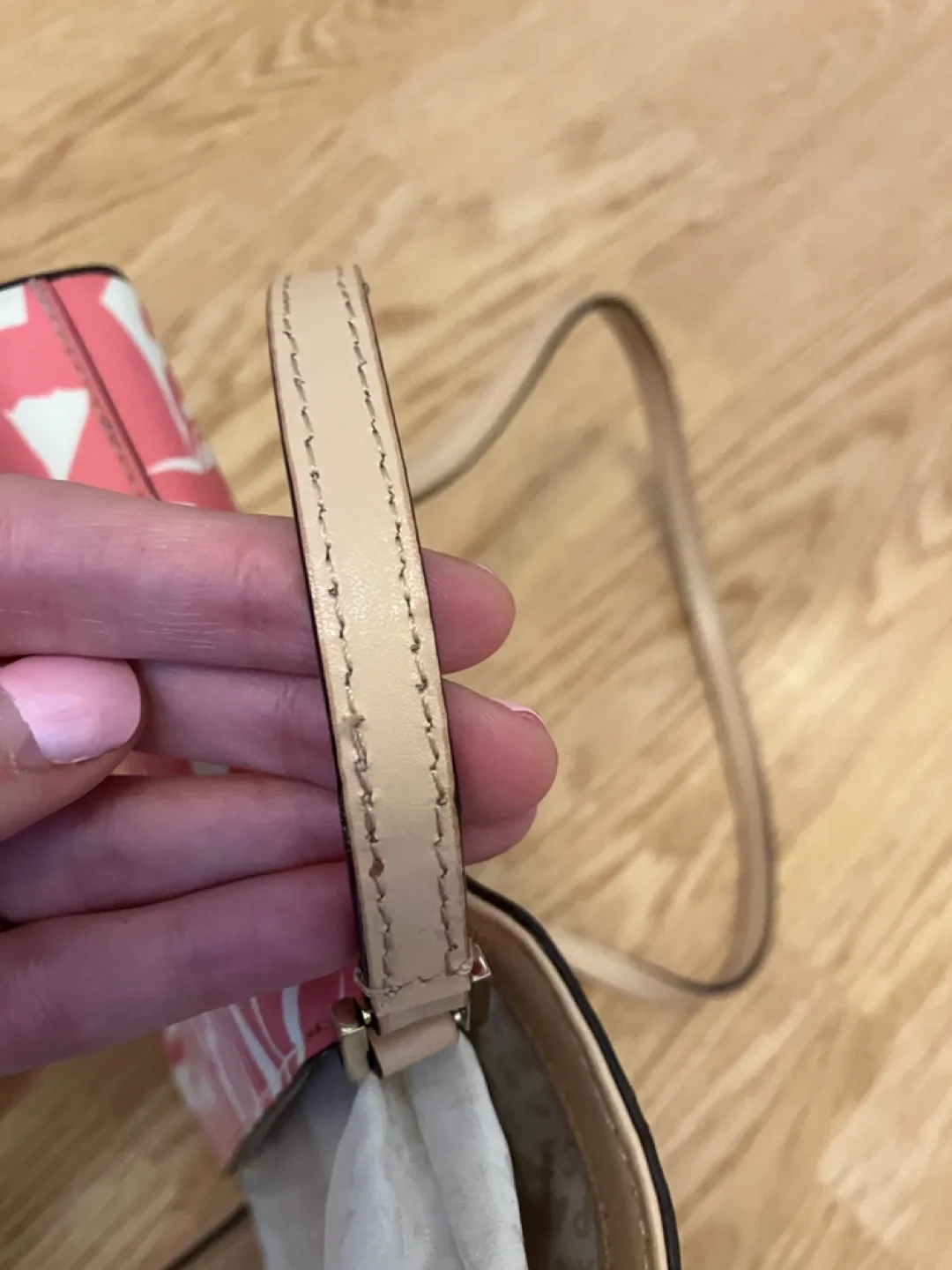 Kate Spade Grant Street Peony Palm Crossbody Bag image indicator(4)