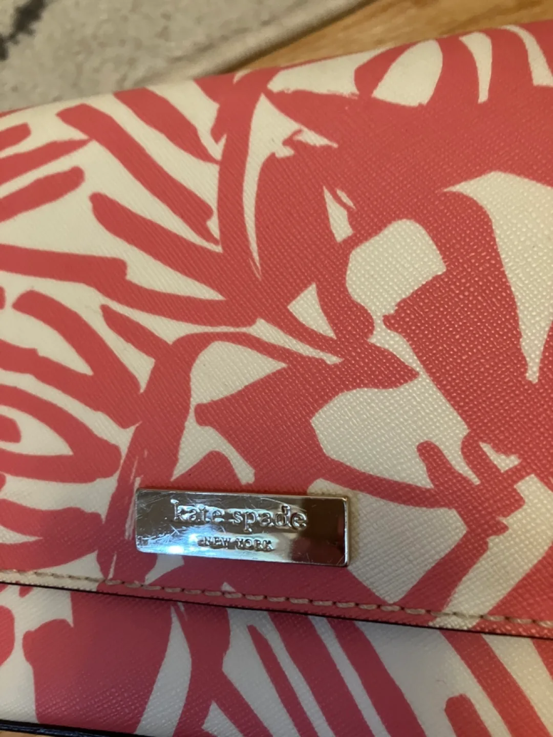 Kate Spade Grant Street Peony Palm Crossbody Bag image indicator(3)