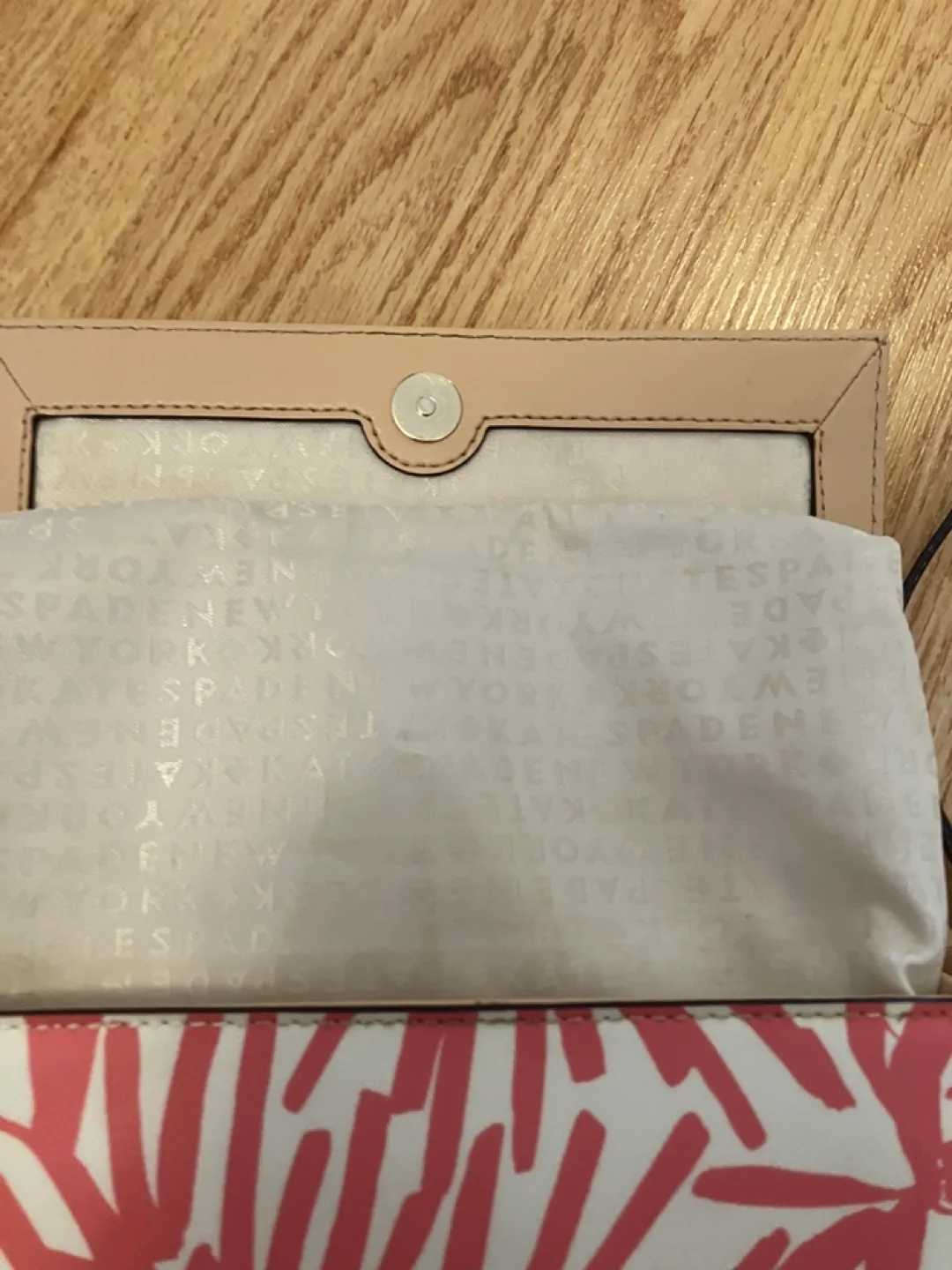 Kate Spade Grant Street Peony Palm Crossbody Bag image indicator(9)