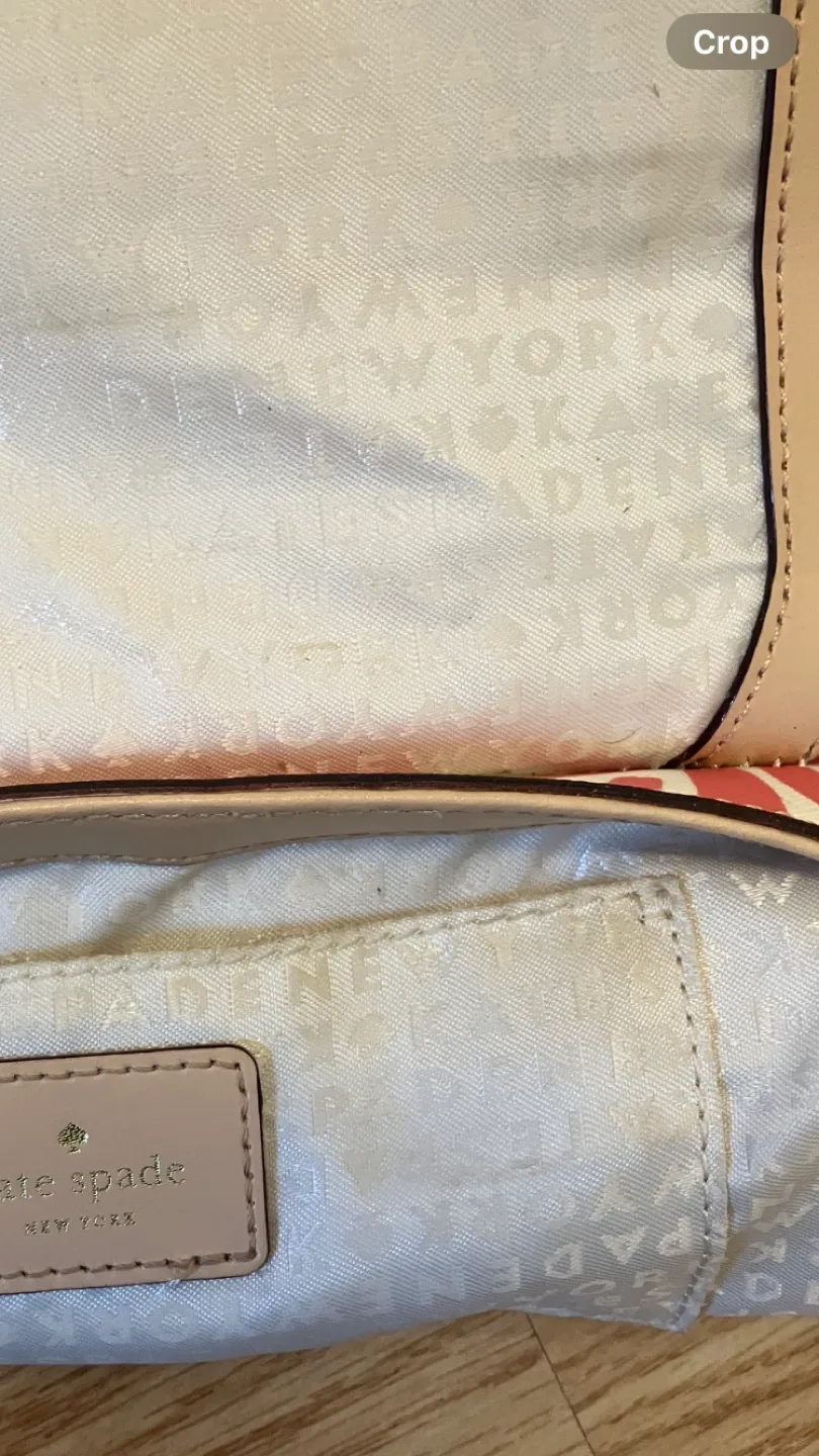 Kate Spade Grant Street Peony Palm Crossbody Bag image indicator(10)