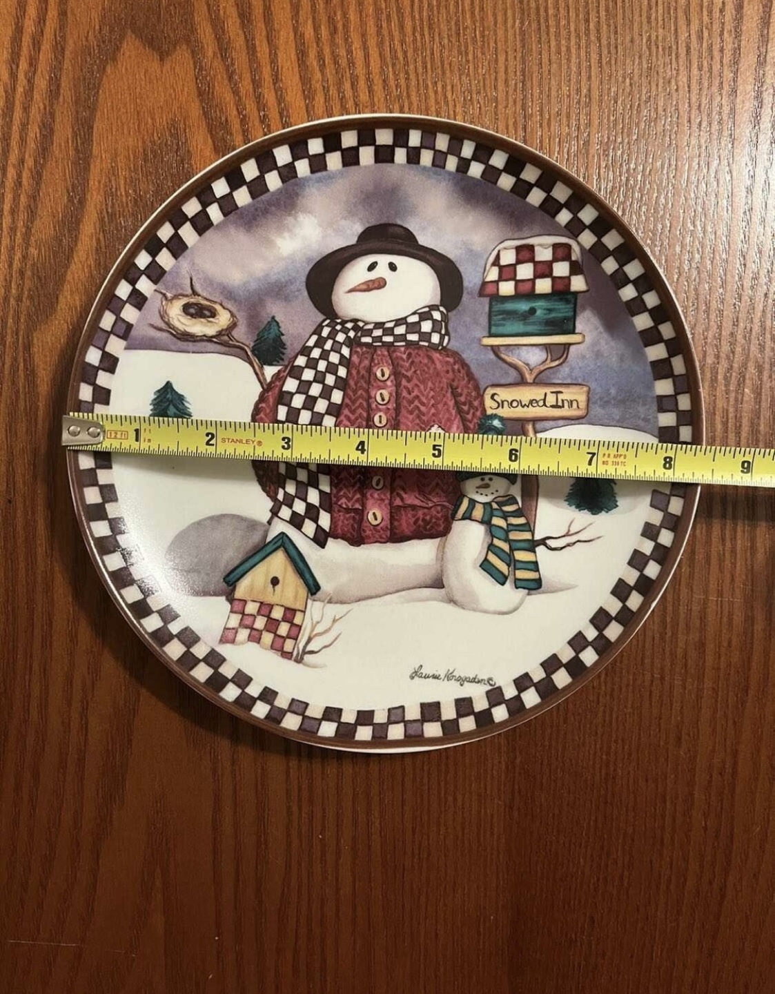 VINTAGE (2000) NEW SEASONS COLLECTORS PLATE - photo 3