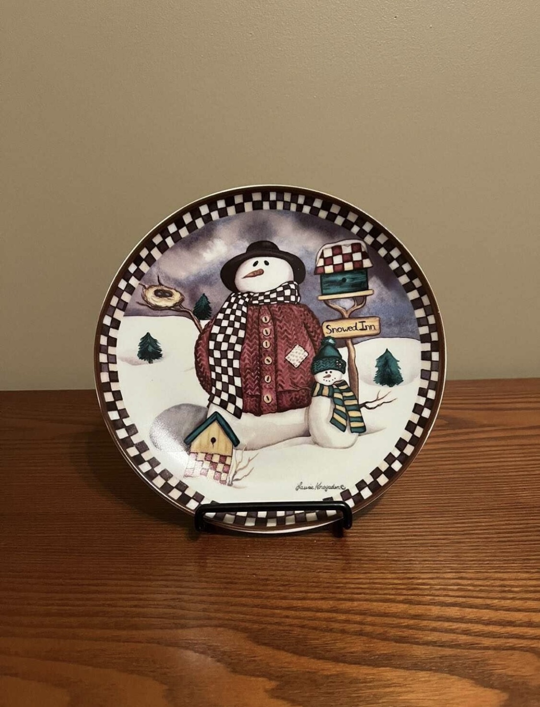 VINTAGE (2000) NEW SEASONS COLLECTORS PLATE