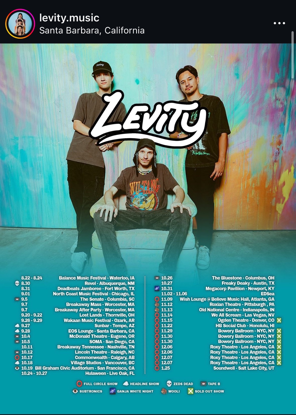 Tickets for Levity Tour at Commonwealth