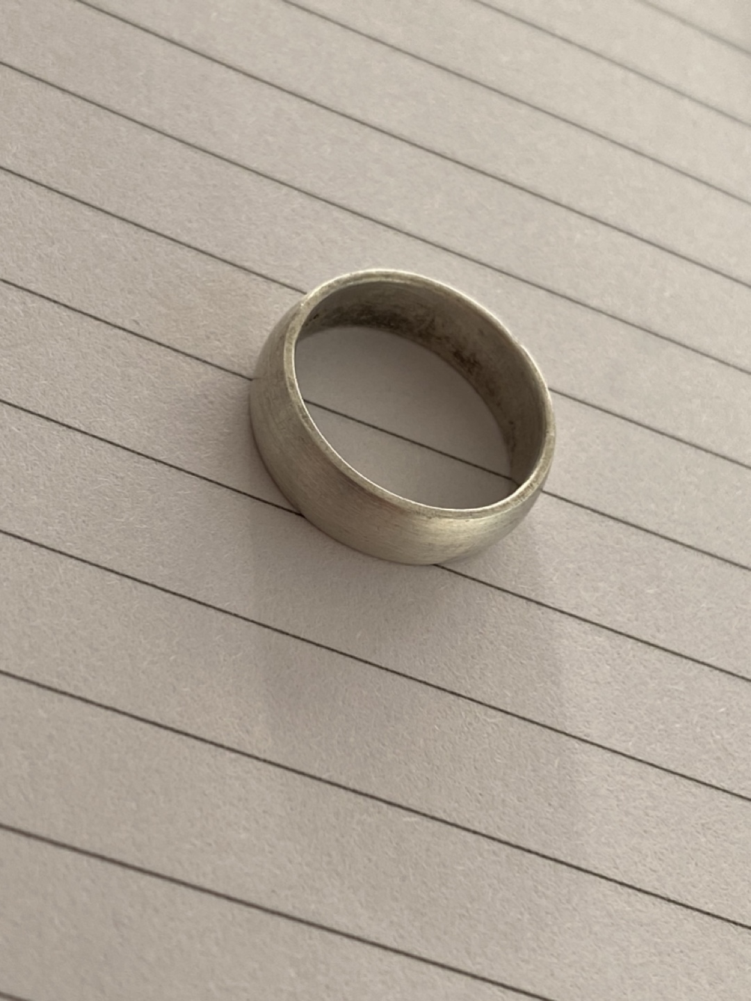 Silver Band Ring - photo 4