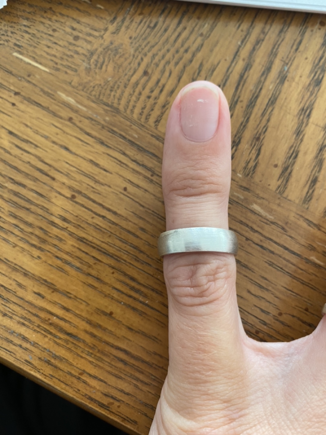 Silver Band Ring