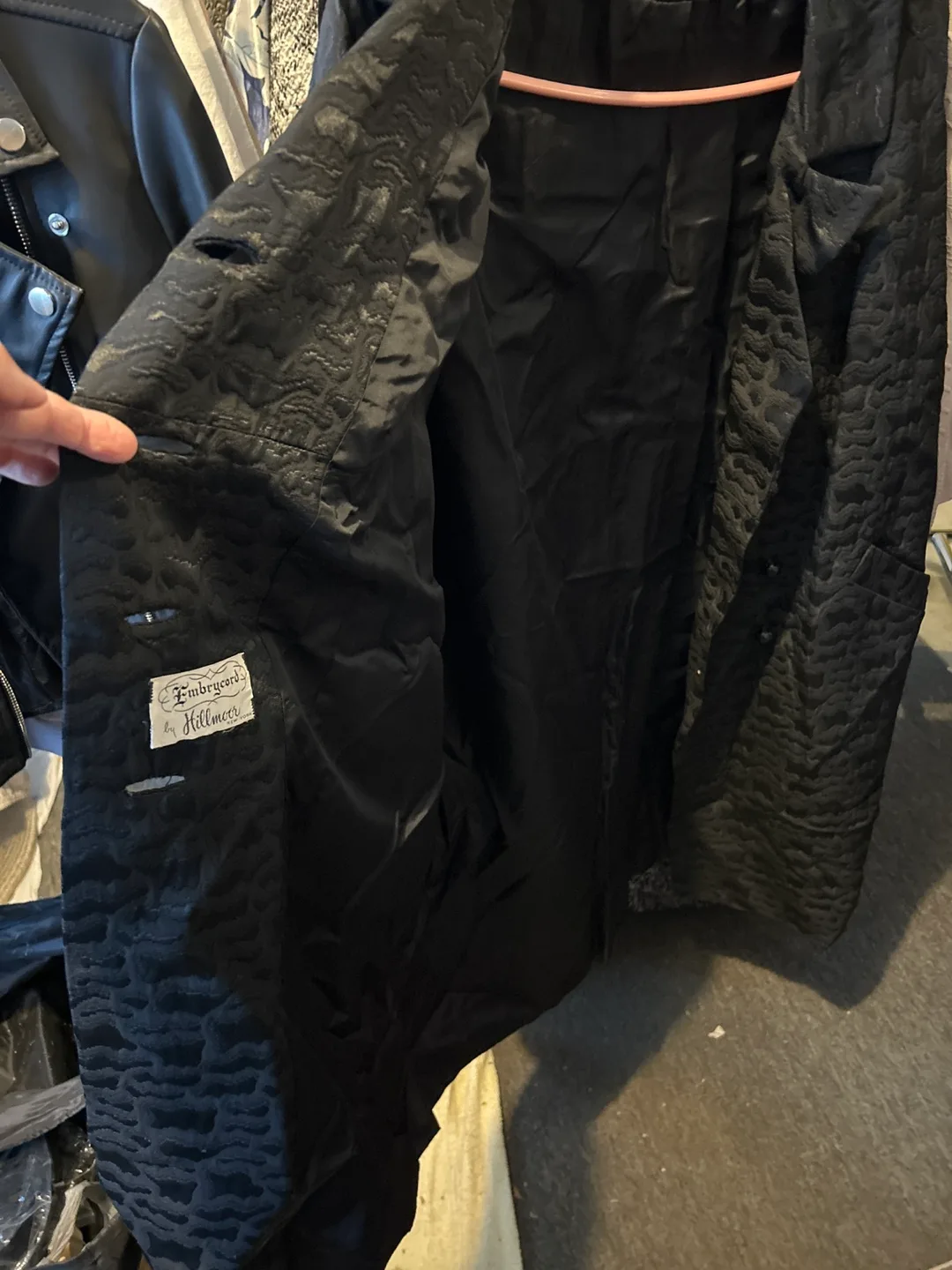 Vintage White Embroidered Jacket image indicator(7)