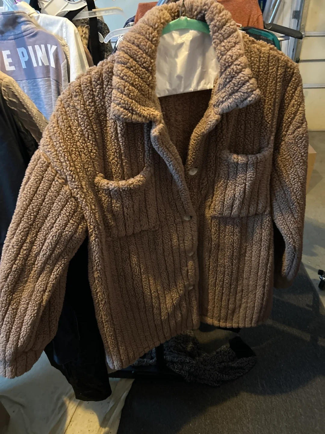 Brown Sherpa Jacket image indicator(3)