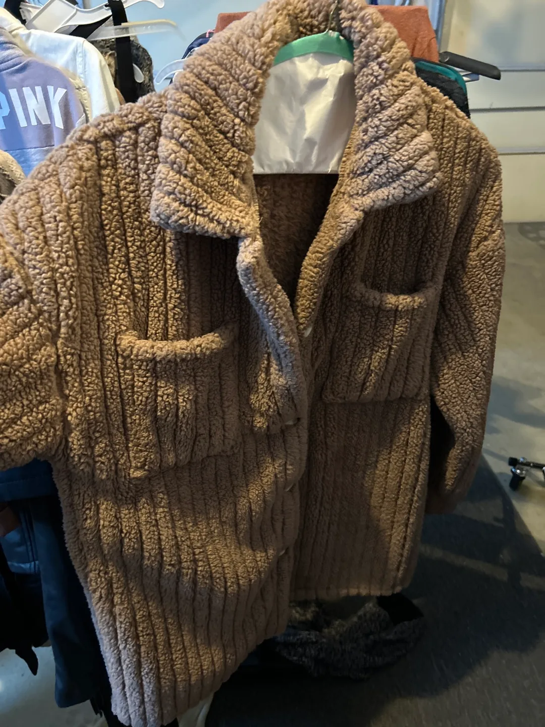 Brown Sherpa Jacket image indicator(2)