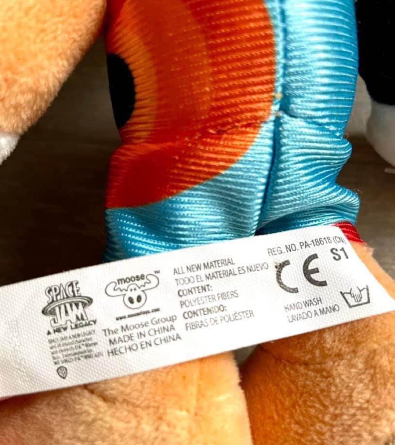 SPACE JAM LOLA New Legacy B-Ball Buddies Tune Squad Bunny Plush - photo 4