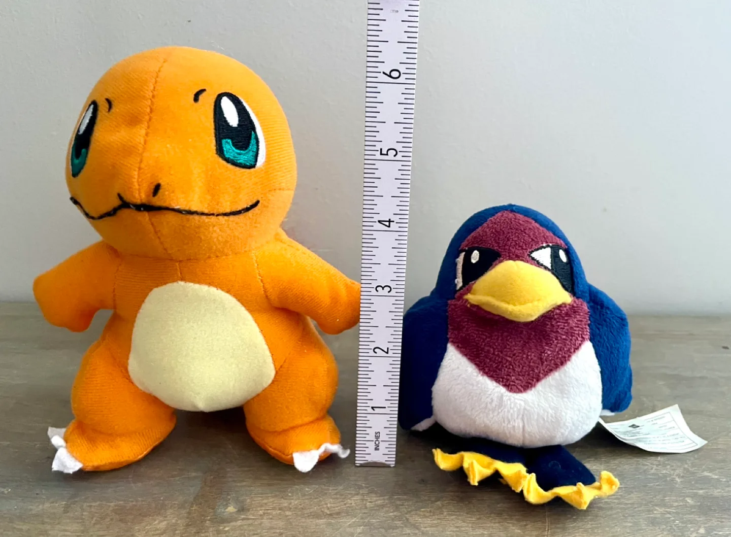 POKEMON Charmander & Taillow Plush Toys image indicator(4)