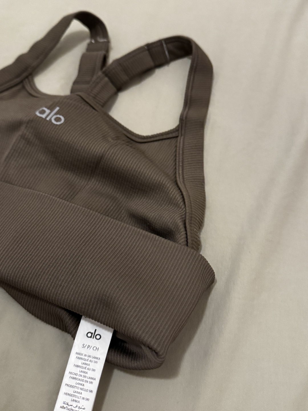 Alo Yoga Ribbed Bra and Shorts Set - photo 3