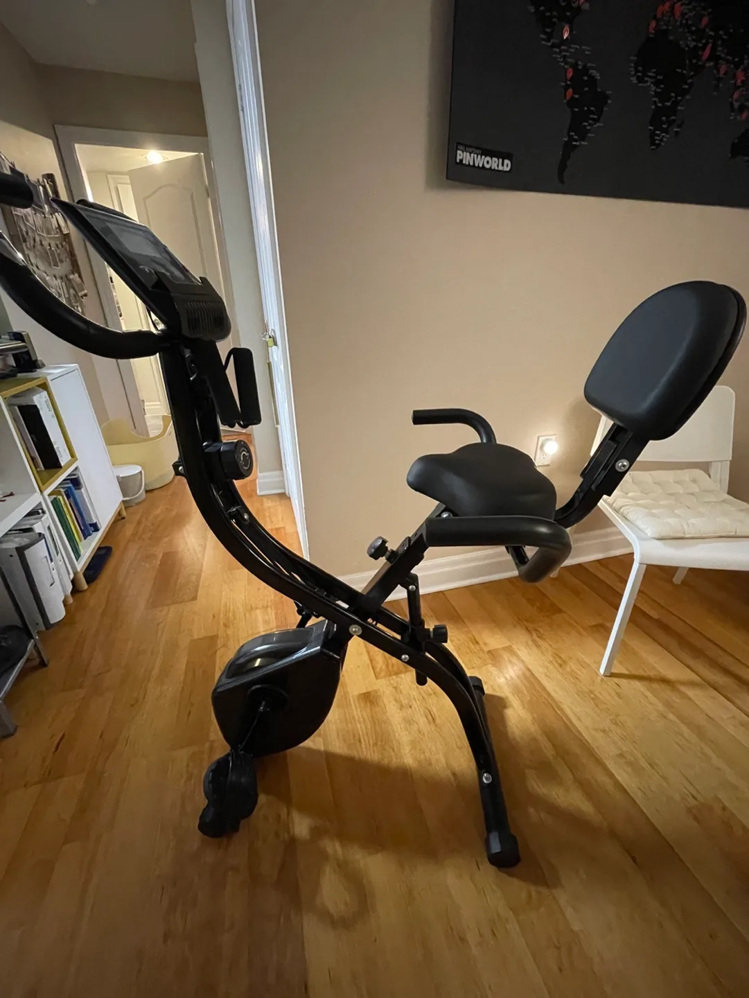 Folding Recumbent Exercise Indoor Bike thumbnail
