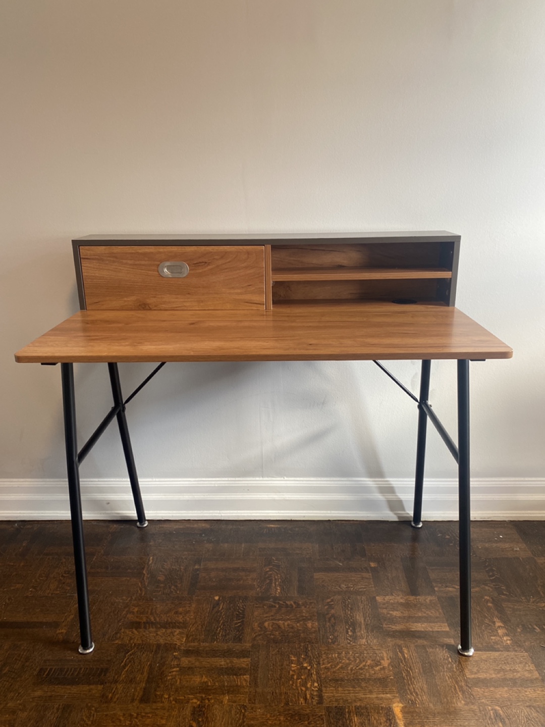 Small Writing Desk with Storage - photo 5
