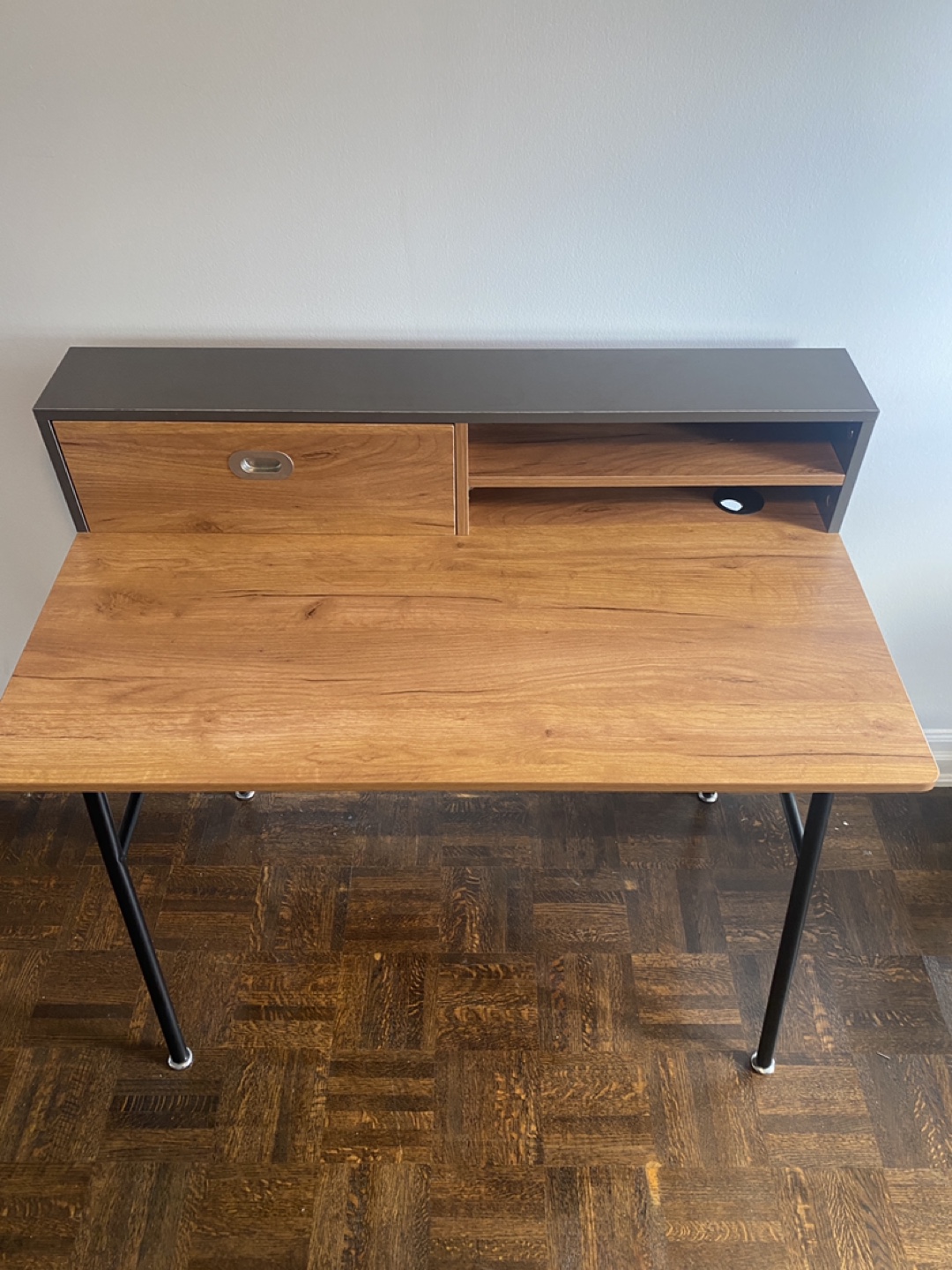 Small Writing Desk with Storage - photo 4