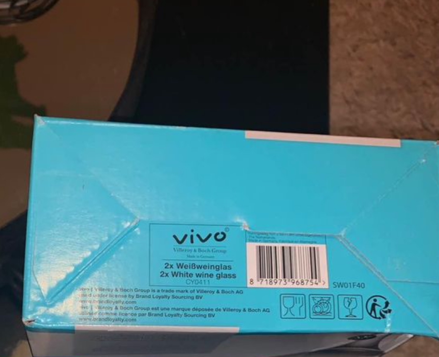 Vivo White Wine Glasses (2 pack) - photo 2