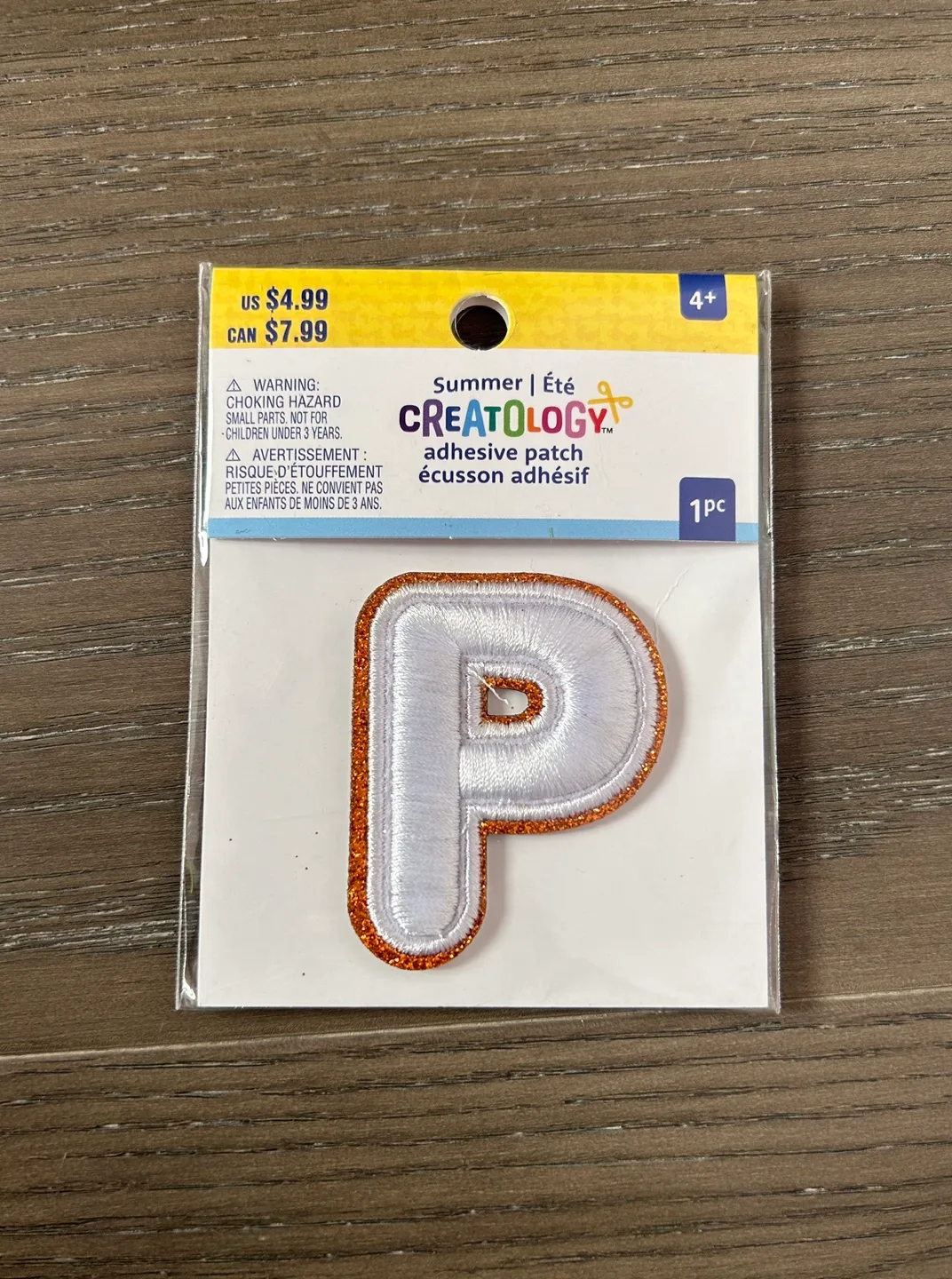 Adhesive Patch Letter P thumbnail