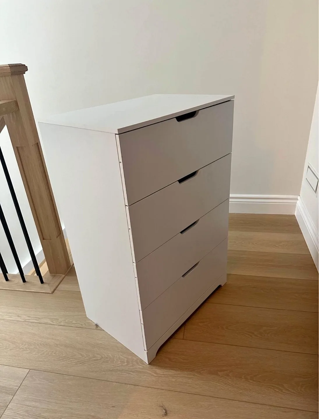 Brand new in box White 4 Drawer Dresser (delivery available) image indicator(5)