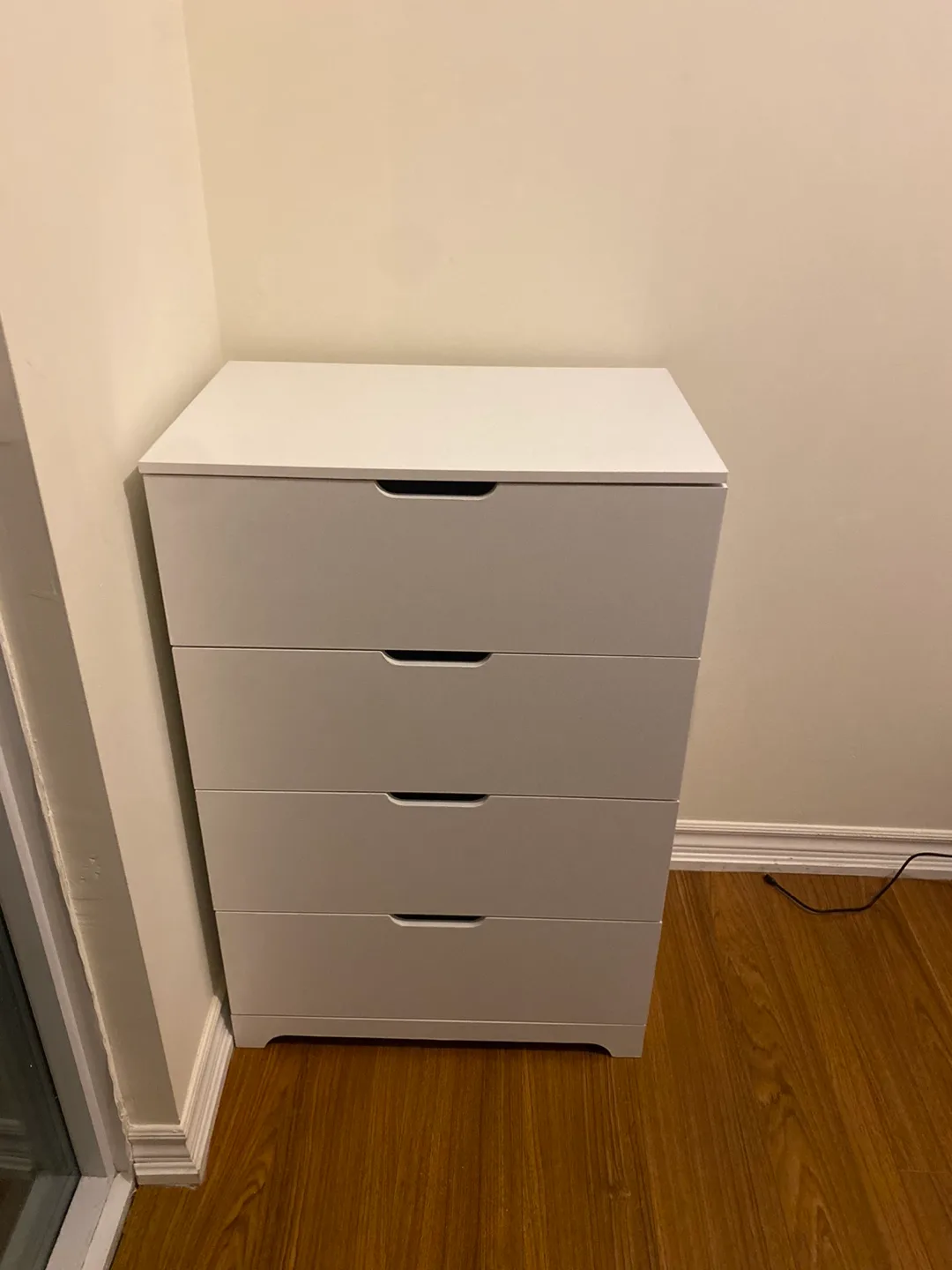 Brand new in box White 4 Drawer Dresser (delivery available) image indicator(9)