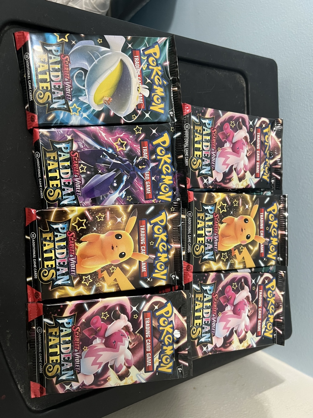Pokemon Scarlet & Violet Paldean Fates Booster  Packs - photo 2